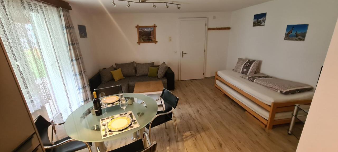 Apartmenthaus Sunshine Saas-Grund Buitenkant foto